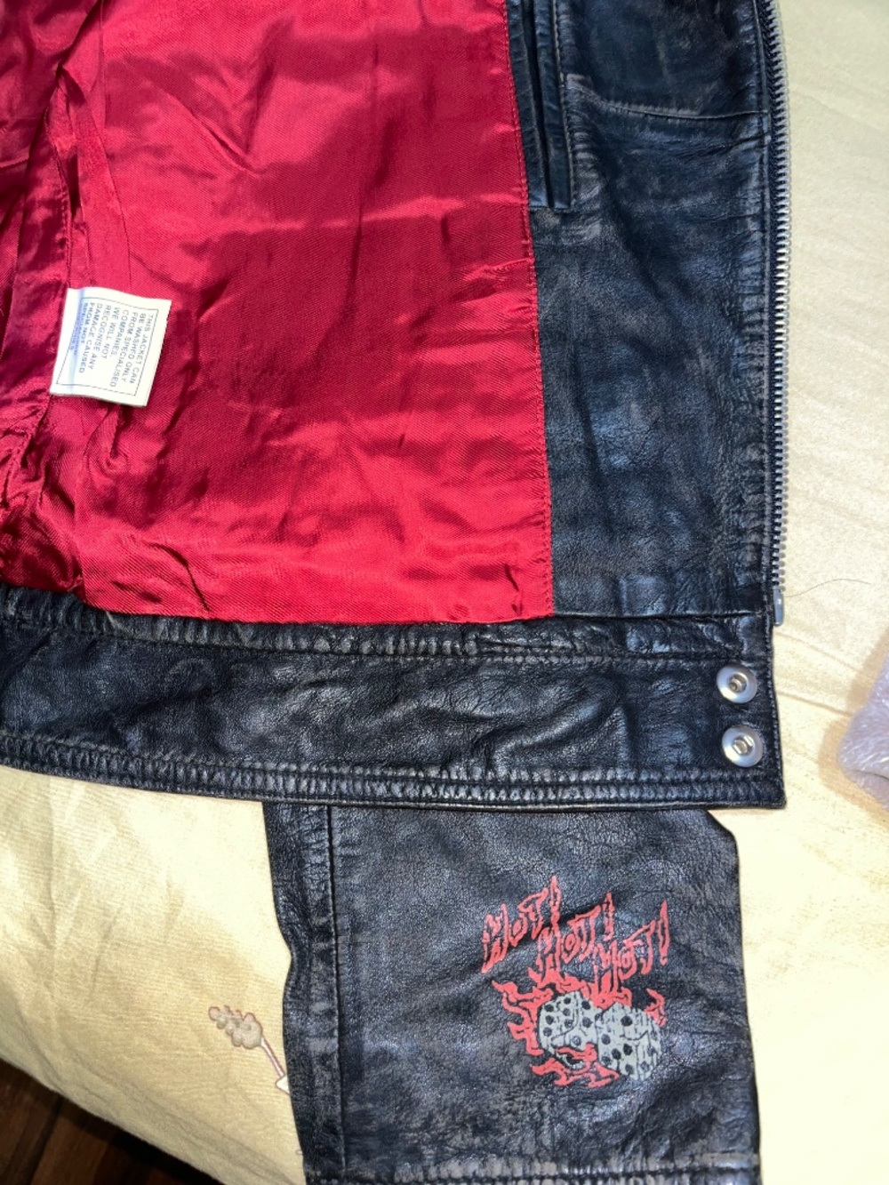 John Varvatos leather jacket - Picture 10 of 10